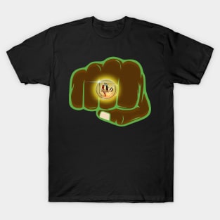 Green Lantern Style T-Shirt